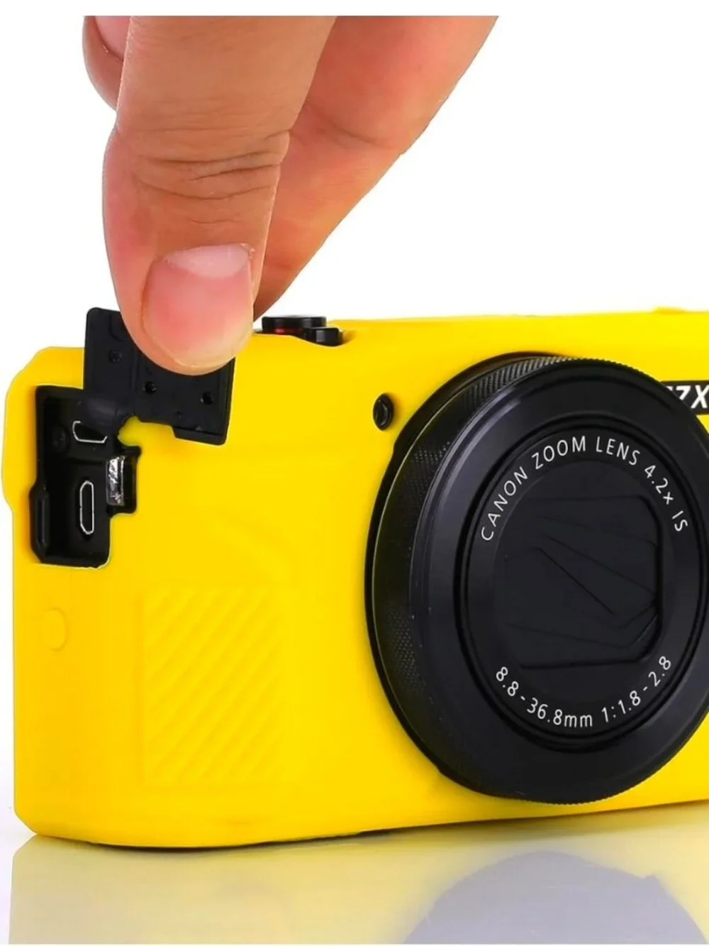 NEW G7X / G7X Mark II Camera Silicone Case, Ultra Thin Lightweight Rubber Soft